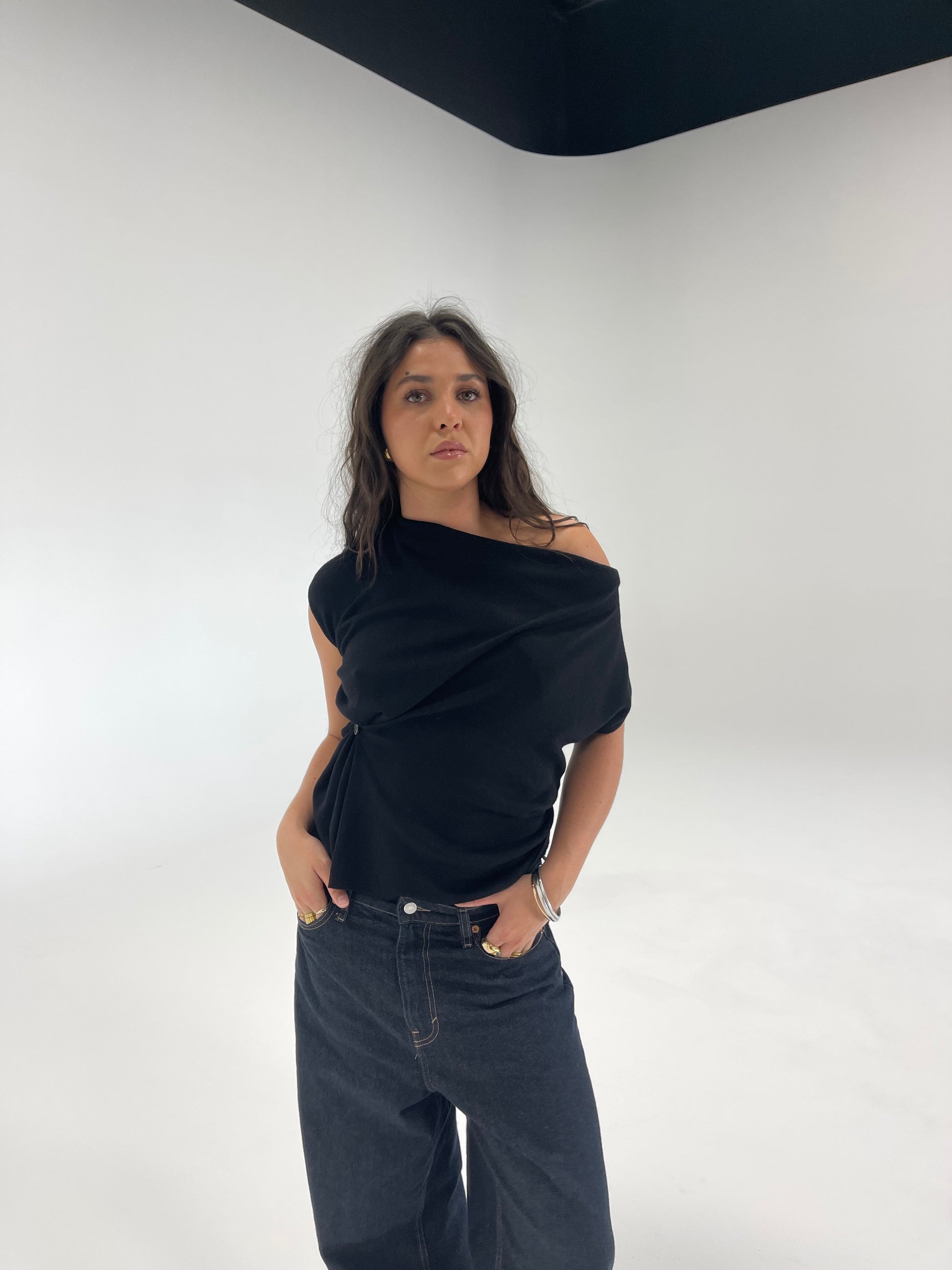 Button Detail Knit Top