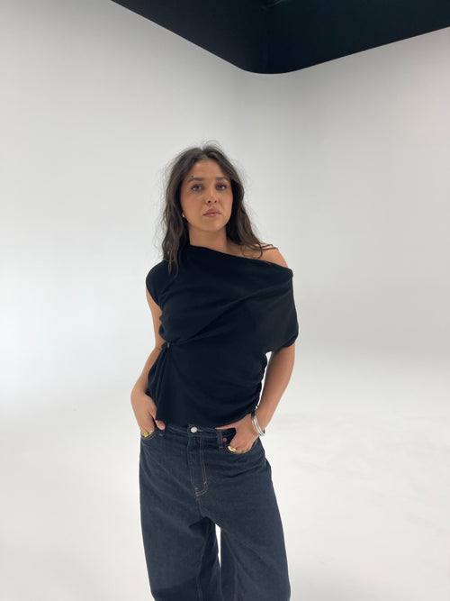 Button Detail Knit Top